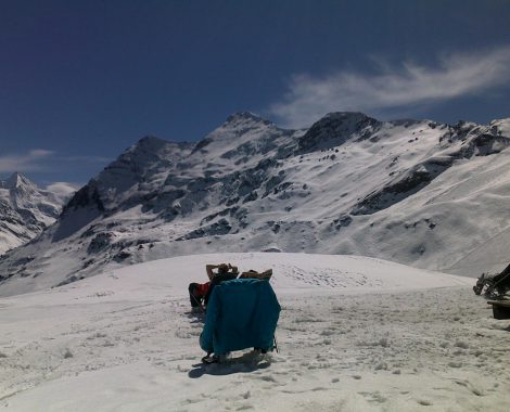 ligstoelsneeuw